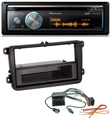 Pioneer MP3 DAB USB CD Bluetooth Autoradio für Skoda Fabia Octavia Rapid Roomste - Bild 1 von 4