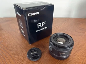 Canon RF 50mm F/1.8 STM Lens *Excellent Condition* - Picture 1 of 6