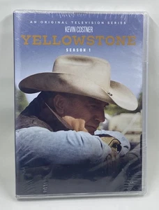 NEW - Yellowstone: Season 1 (DVD, 2018) Kevin Costner Rip Beth Dutton - Foto 1 di 2