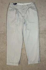 Polo Ralph Lauren Men’s Hammond Pants 35x30 Pleated Chino Khaki Beige Cotton - Bild 1 von 6