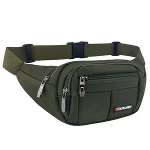 Fanny Pack for Men Women Fashionable Waist Bag for Hiking Running Traveling - Picture 1 of 4