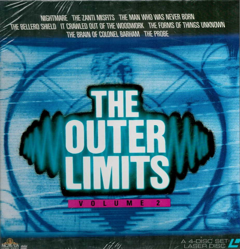 THE OUTER LIMITS Volume 2 ( 4 laserdisc box set.) *NEW - Image 1 of 2