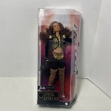 Barbie Signature Gloria Estefan Doll in Gold and Black (New - Damage box)