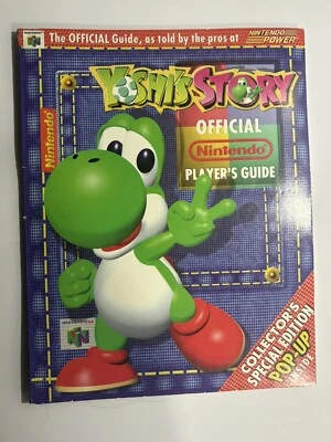 YOSHI’S STORY OFFICIAL NINTENDO POWER PLAYERS STRATEGY GUIDE N64 - Image 1 of 2