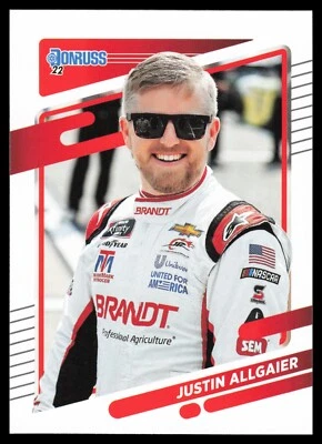 2022 Donruss Racing #103 Justin Allgaier - Image 1 of 2