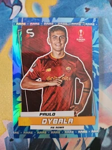 Topps Superstars 22/23 Paulo Dybala AS Roma #183 - Blue Rare Parallel - Picture 1 of 2