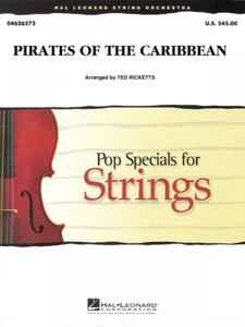 Pirates of the Caribbean Pop Specials for Strings Sheet Music NEW 004626272 - Picture 1 of 1