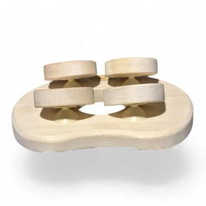 Halu Ergonomische Sauna Kopfstütze | Espenholz | naturbelassen | Ergo - Bild 1 von 7