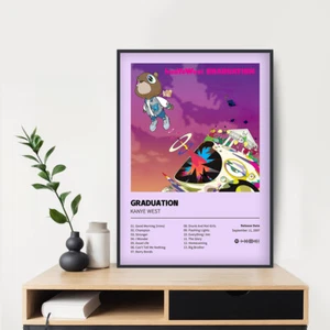 Kanye West - Graduation Album Poster 20x30" Custom Music Canvas Poster - Picture 1 of 5