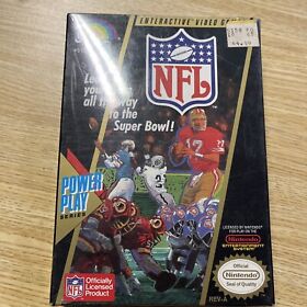 NFL Football - Nintendo NES Game Authentic Factory Sealed Beautiful