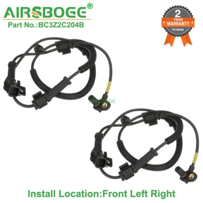 2X Front Left Right ABS Speed Sensor For Ford F-250 F-350 F-450 F-550 Super Duty - Image 1 of 4