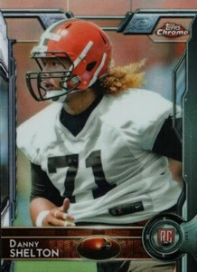 2015 Topps Chrome #131 - Danny Shelton RC - Cleveland Browns 15-369 - Bild 1 von 2