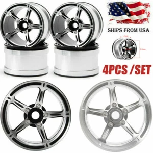 4PCS 2.2" Metal Beadlock Wheels for 1/10 RC Crawler Wraith TRX-4 D90 SCX10 RR10 - Imagen 1 de 14