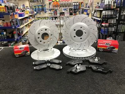 SEAT IBIZA 1.8 TSI CUPRA DIANTEIRO TRASEIRO PERFURADO DISCOS DE FREIO RANHURADOS E PASTILHAS MINTEX - Imagem 1 de 4