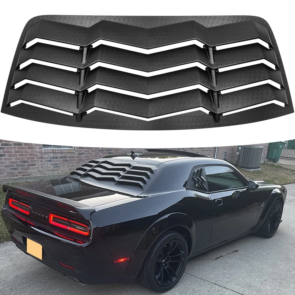 Persiana de ventana trasera para Dodge Challenger 2008-2023 parabrisas parasol GT Lambo Foto 1 de 4