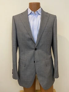 SUITSUPPLY Men’s 100% Wool Lazio Blazer Jacket Vitale Barberis Canonico 38R EUC - Picture 1 of 12