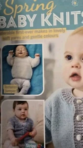 Spring Baby Knits Baby SWEATER PATTERNS - Picture 1 of 6