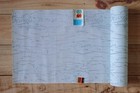 Vintage Japanese Tanmono Kimono Fabric Bolt 11.8 Sheer Stream Noren Curtains