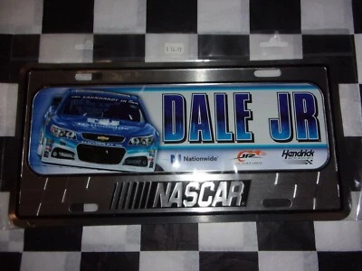 Dale Earnhardt Jr Nationwide NASCAR Metal License Plate - Image 1 of 4