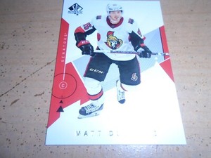 2018-2019  SP AUTHENTIC / 8 MATT DUCHESNE OTTAWA SENATORS