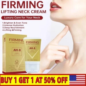 AH 8 Firming Neck Cream for Crepey Skin Body Moisturize Comfort Roller Neck Care - Picture 1 of 11