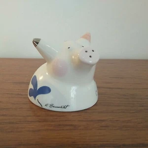 Villeroy Boch Porcelain Piggy Pepper Pot - Picture 1 of 7
