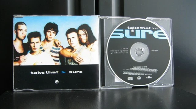 Take That - Sure 3 Track CD Single - Image 1 of 1