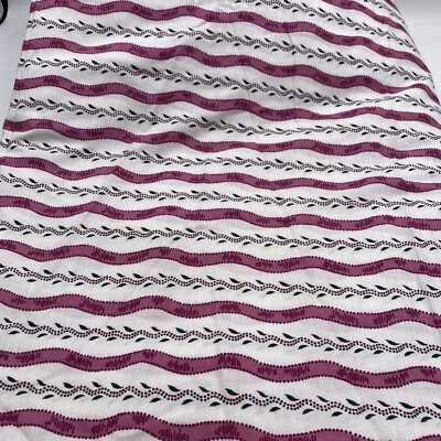 In The Beginning Collection Northcott Silk Inc Cotton Fabric Remnant 42”x 11 ft - Image 1 of 3