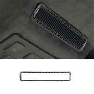 1Pcs Carbon Fiber Overhead Air Vent Frame Cover Trim For Audi TT 8N 2001-2006 - Picture 1 of 10