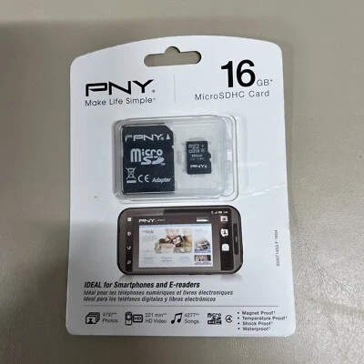 PNY Professional 16GB MicroSDHC Card  - Image 1 of 2