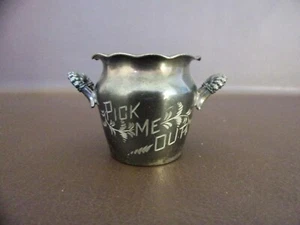 Antique Stevens Silver Co. "Pick Me Out" Toothpick Holder - Picture 1 of 6