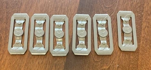 Hot Wheels Mario Kart Schaltung Ersatz grau Schienenverbinder Teile 6 Stück - Bild 1 von 2