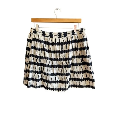 De Colección Converse One Star Blanco Azul Marino Algodón Ligeramente Forrado Falda Corta Mujer’s 10 Foto 1 de 4