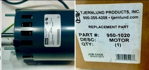 Tjernlund OME Power Venter Motor 950-1020 8800202 New Open Box - Picture 1 of 4
