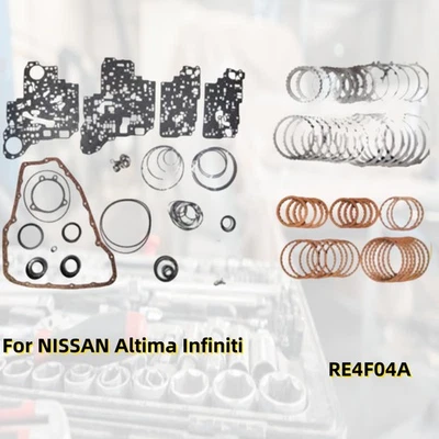 RE4F04A Transmission Master Overhaul Rebuild Kit For NISSAN Altima Infiniti I30 - Image 1 of 4