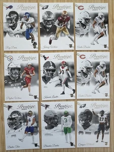 2024 Panini Prestige NFL Lot Of 9 Rookies #2 Rice Wilson Etc - Picture 1 of 10