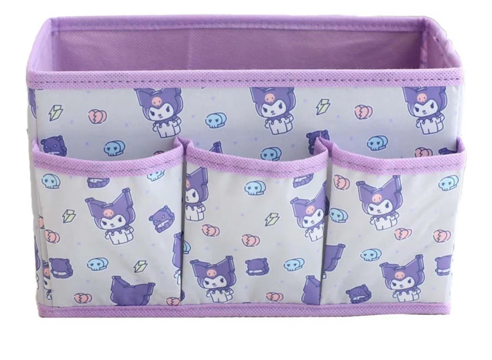 Contenedor Plegable Anime Estuche Caja de Almacenamiento Maquillaje Kuro Contenedor de Almacenamiento Foto 1 de 1