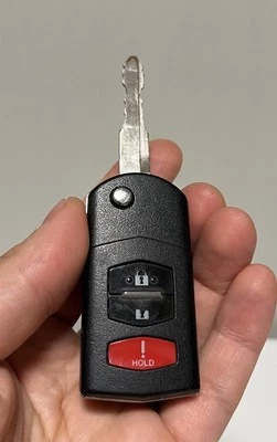 OEM 2010 2011 2012 2013 MAZDA 3 MANDO A DISTANCIA LLAVERO ABATIBLE BGBX1T478SKE12501 Foto 1 de 4