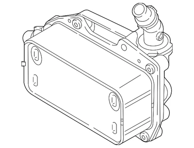 Genuine BMW Trans Cooler 17-21-7-640-013 - Image 1 of 2
