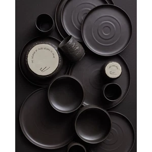 Stone by Mercer Project SHOSAI 16-Piece Stoneware Dinnerware Set, Plates and ... - Picture 1 of 2