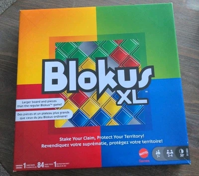 BLOKUS Strategy Board Game Mattel 2008 12" XL  100% COMPLETE TETRIS - Image 1 of 4