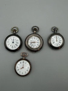 Antike Damen Taschenuhren ~ 1 ist .800 Silber - Bild 1 von 17