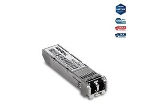 TRENDnet SFP Multi-Mode LC Module, Up To 550m (1800 ft), Mini-GBIC, Hot - Picture 1 of 5
