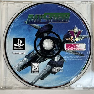 RayStorm (Sony PlayStation 1, 1997) PS1 Juego Solo Disco, Probado, Funciona - Imagen 1 de 4
