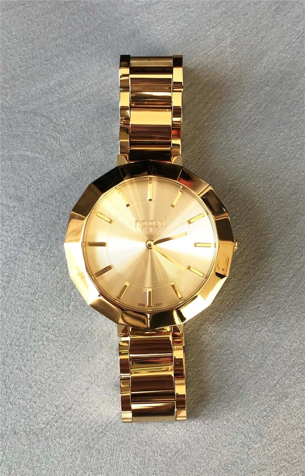 RELOJ Rip Curl Mujer SUNRISE SSS Surf Impermeable Nuevo - A2633G Dorado PVP $249.99 Foto 1 de 1