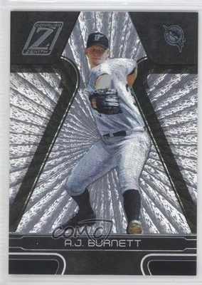 2005 Donruss Zenith Museum Collection AJ Burnett #75 - Image 1 of 2