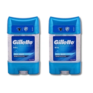 2-Pack Gillette Antiperspirant Gel Cool Wave – 2×2.37 oz (4.74 oz Total), - Picture 1 of 4