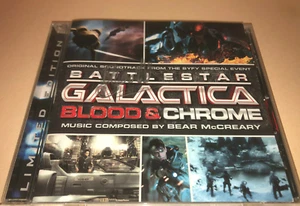 signierte Battlestar Galactica Blood and Chrome CD Bear McCreary BSG Raya Yarbrough - Bild 1 von 6