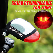 Solar Bicycle Tail Light Night Riding Warning Light Mountain Bike Rear Lamp