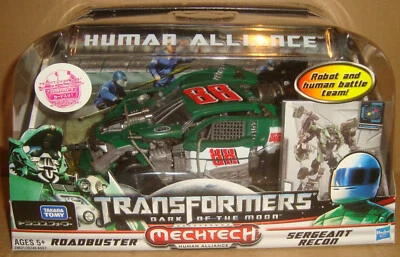TRANSFORMERS: DARK OF THE MOON HUMAN ALLIANCE DA-29 ROADBUSTER+SERGEANT RECON - Immagine 1 di 4